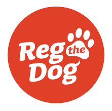 Reg the Dog logo